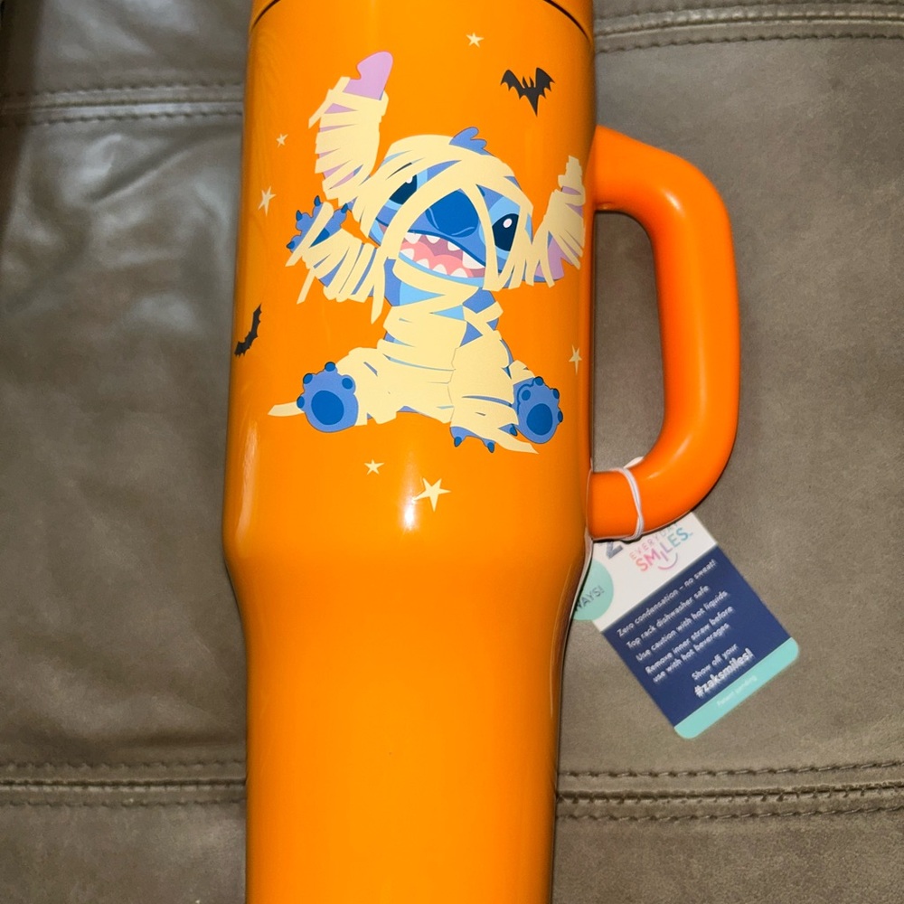Zak, Stitch Halloween Tumbler